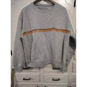 Patagonia Ridge Rise Stripe Uprisal Sweatshirt in Gravel Heather, Size XL
